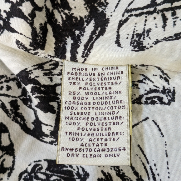 Anthropologie Elevenses Ruffle Jacket Size 6 - Picture 9 of 9